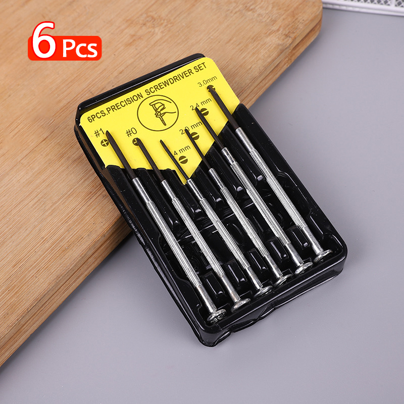 6-delige set mini-schroevendra - Electronics Repair Tool Kit recensie en prijs