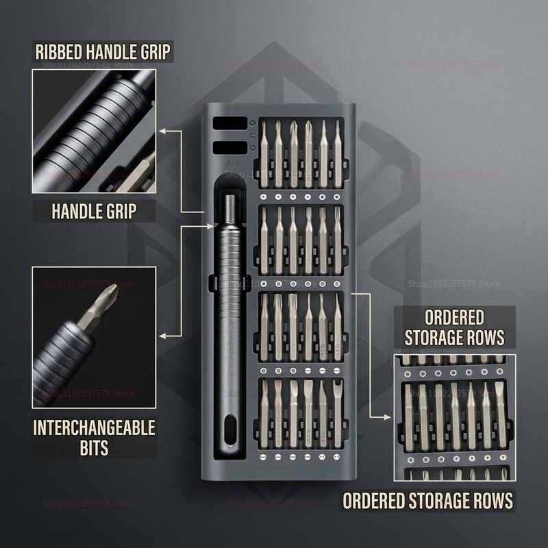 51-delige precisieschroevendra - Electronics Repair Tool Kit recensie en prijs
