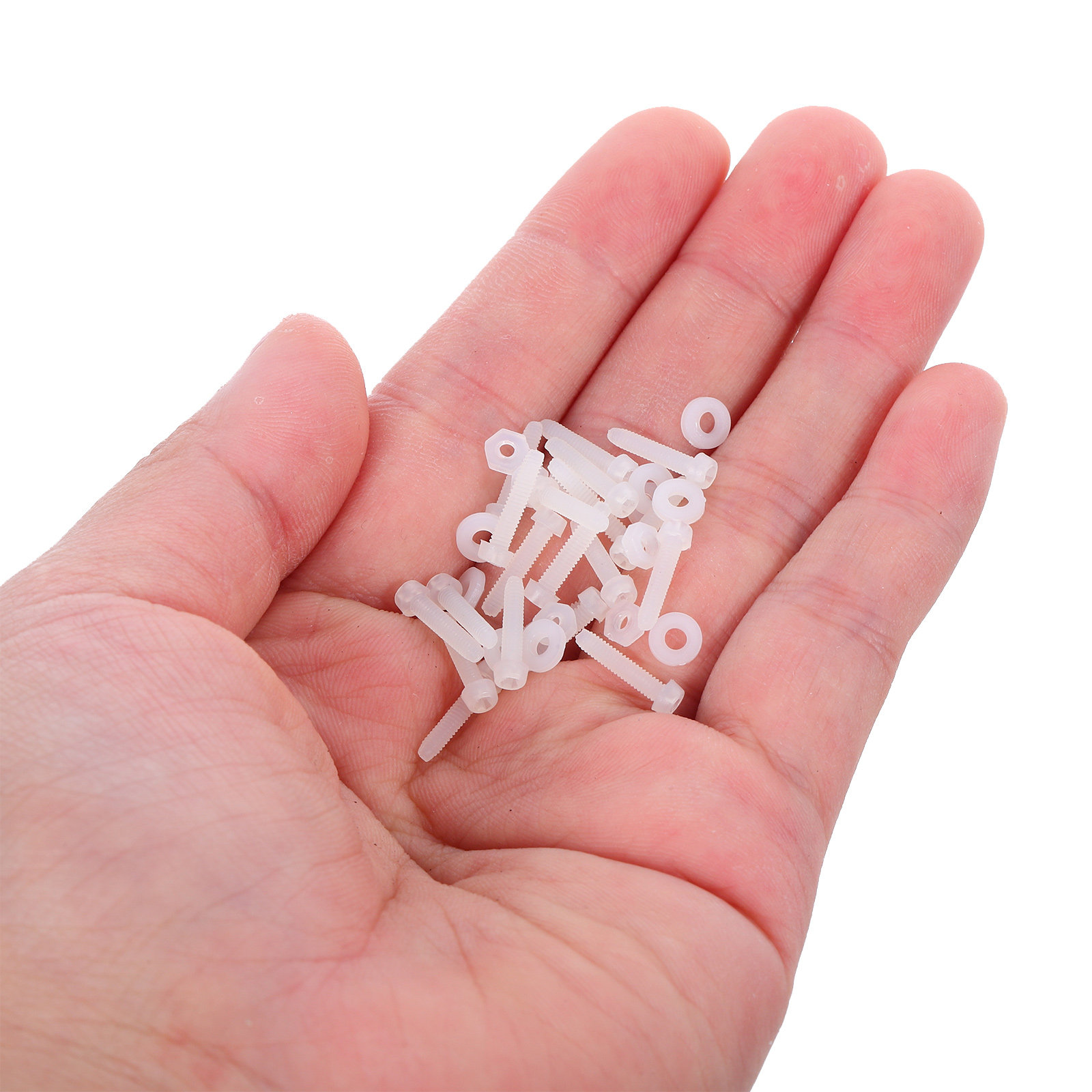 50 sets witte nylon ronde schr - Electronics Repair Kit recensie en prijs