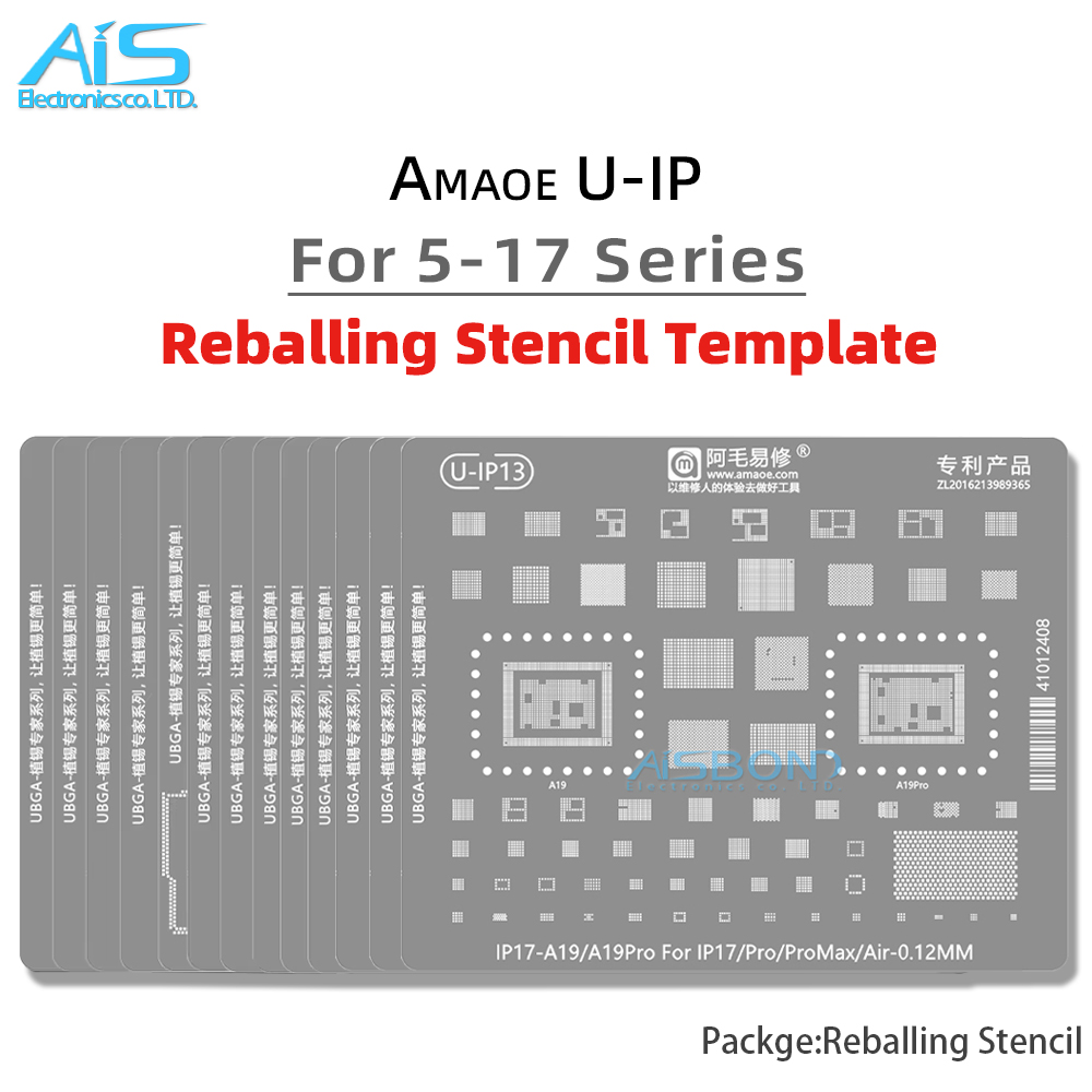 BGA Reballing Stencil voor iPh - Electronics Repair Tool Kit recensie en prijs