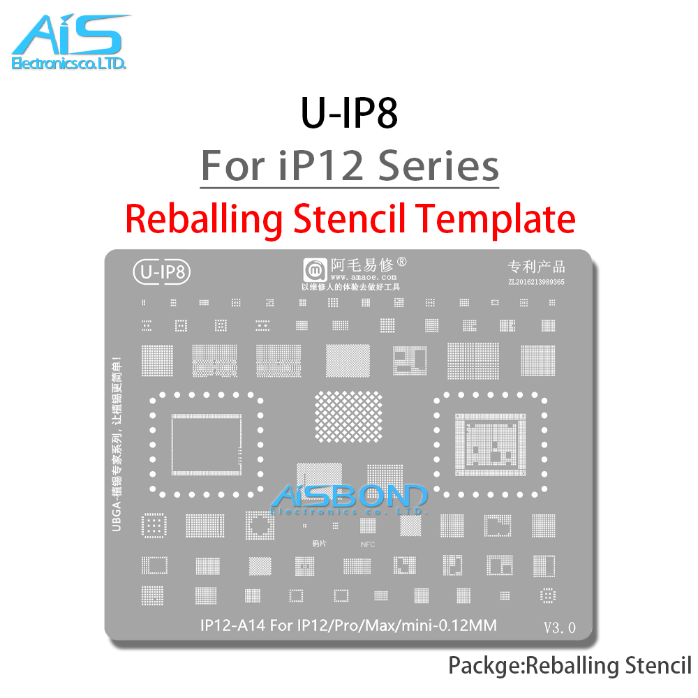 BGA Reballing Stencil voor iPh - Electronics Repair Tool Kit recensie en prijs