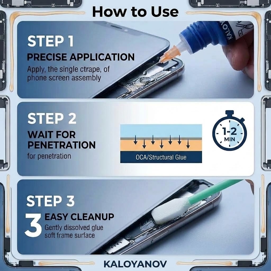 Lijmverwijderaar voor mobiele  - Electronics Repair Kit recensie en prijs