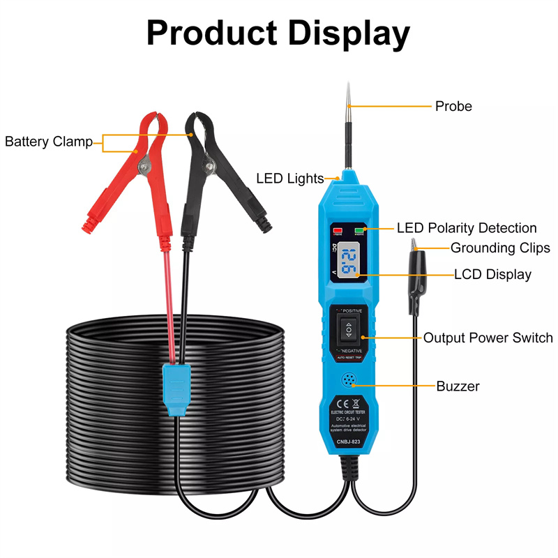 Zekeringtester LCD-circuittest - Circuit Test Pencil recensie en prijs