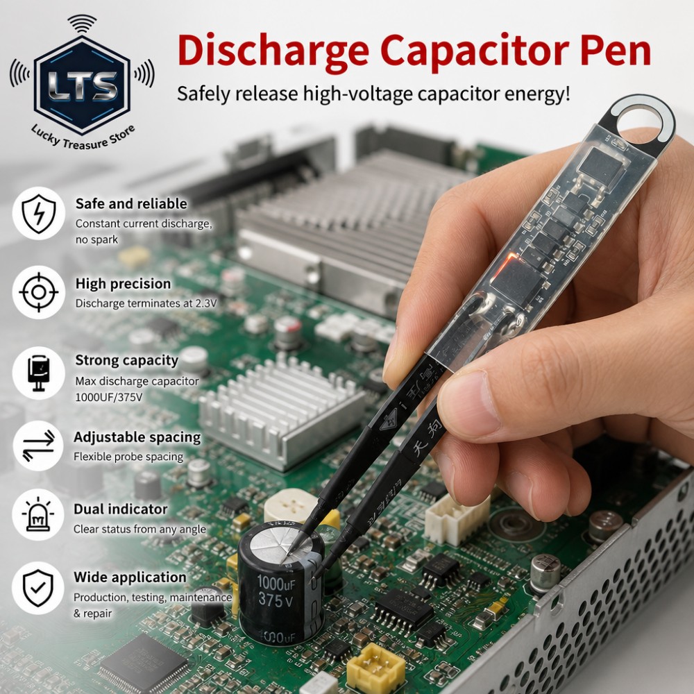 1000UF Condensatorontladingsge - Circuit Test Pencil recensie en prijs
