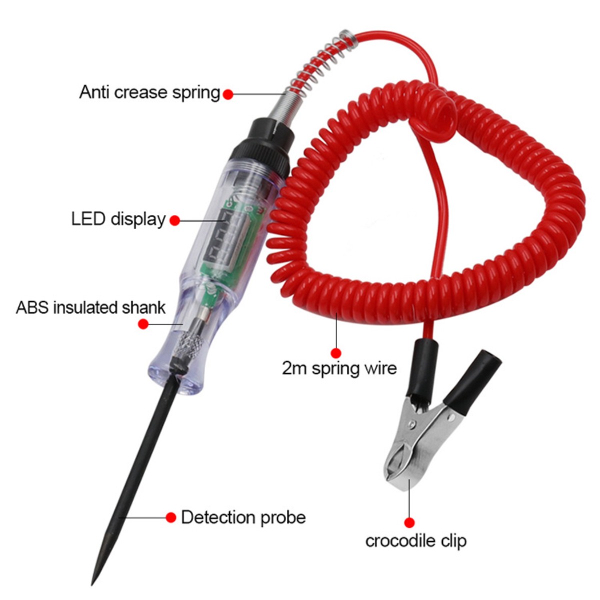 Auto Truck Spanningscircuit Te - Circuit Test Pencil recensie en prijs