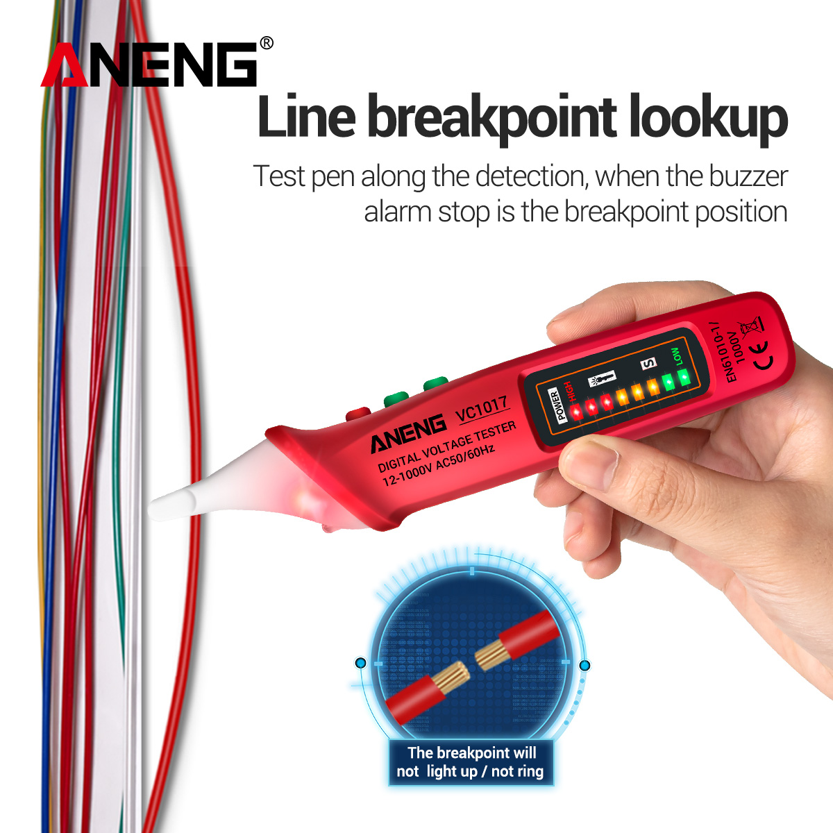 ANENG VC1017 Elektrische spann - Circuit Test Pencil recensie en prijs
